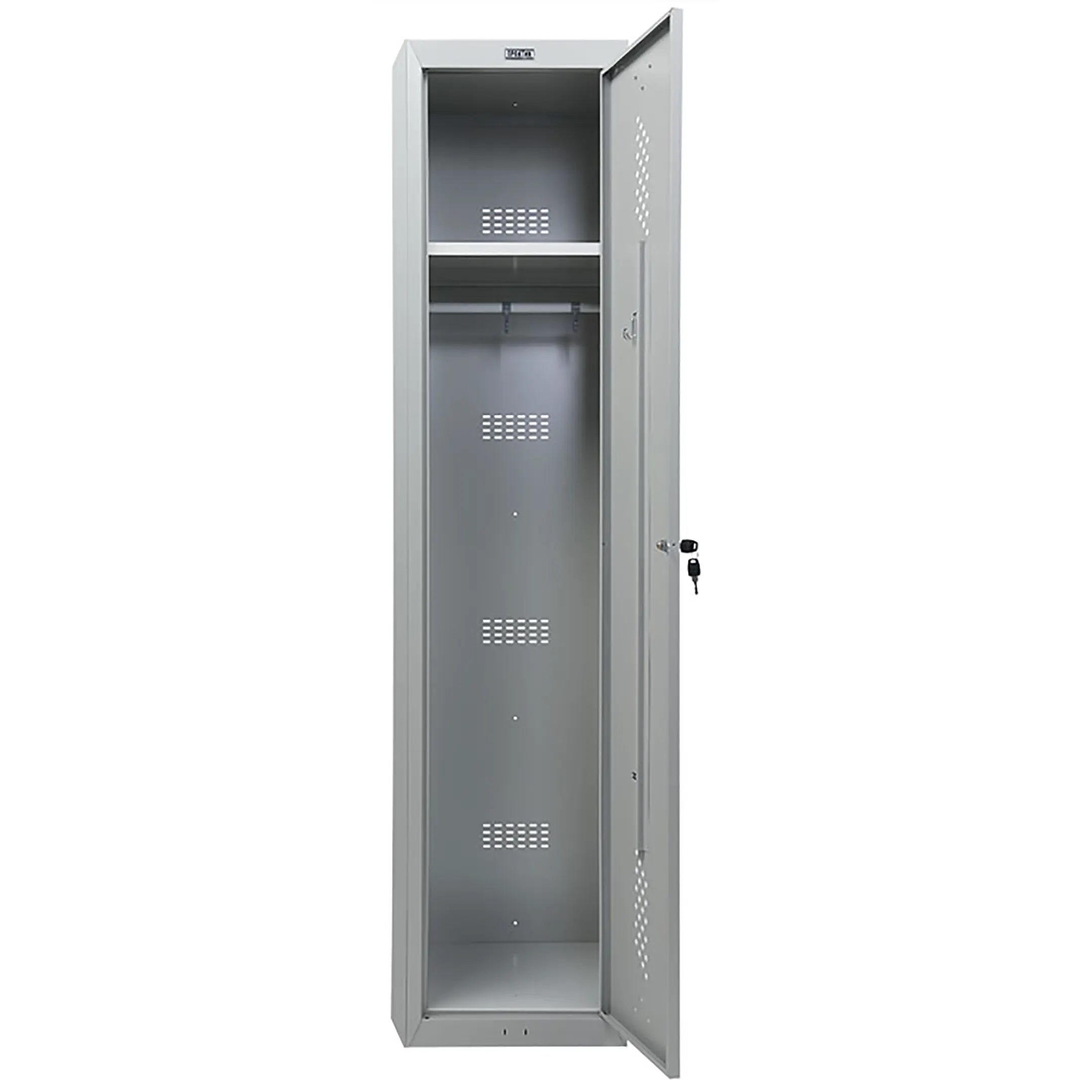 Шкаф для раздевалок ПРАКТИК усиленный ML 01-40 дополнительный модуль (LS-001-40) (уценка Сургут)